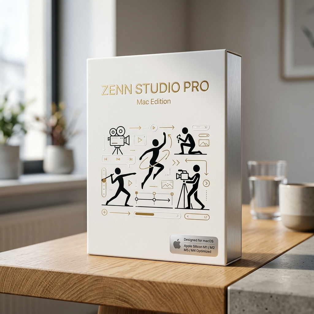 Zenn Studio Pro: Cỗ Máy 1-Click Biến Kịch Bản Thành Video Hoạt Hình Triệu View Phong Cách “What Did Ancient Humans Do” Cho MAC